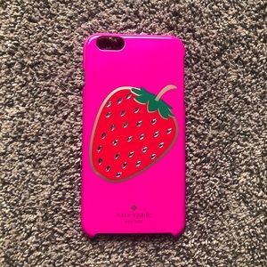Kate Spade iPhone 6+ Strawberry Phone Case